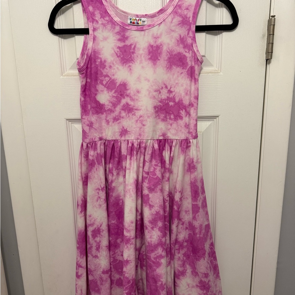 Dot Dot Smile Tank Dress, Girls 8/10